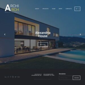 Real Estate with Modern Web Design